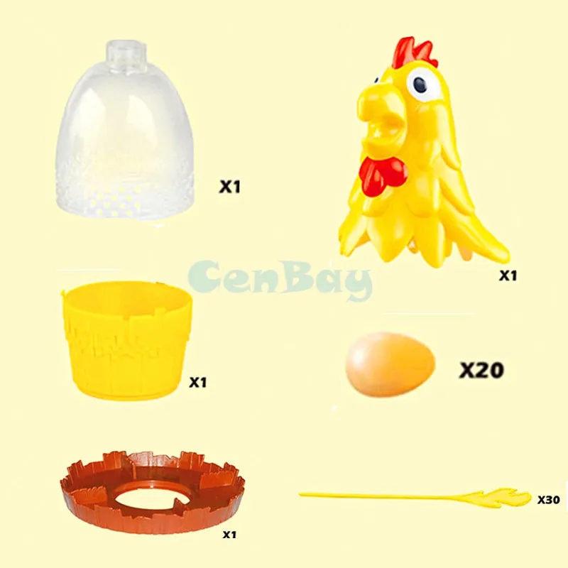 Забавные Дети курица капля настольная игра плюнуть перья от курицы, не отпуская яйца интерактивные игрушки для детей