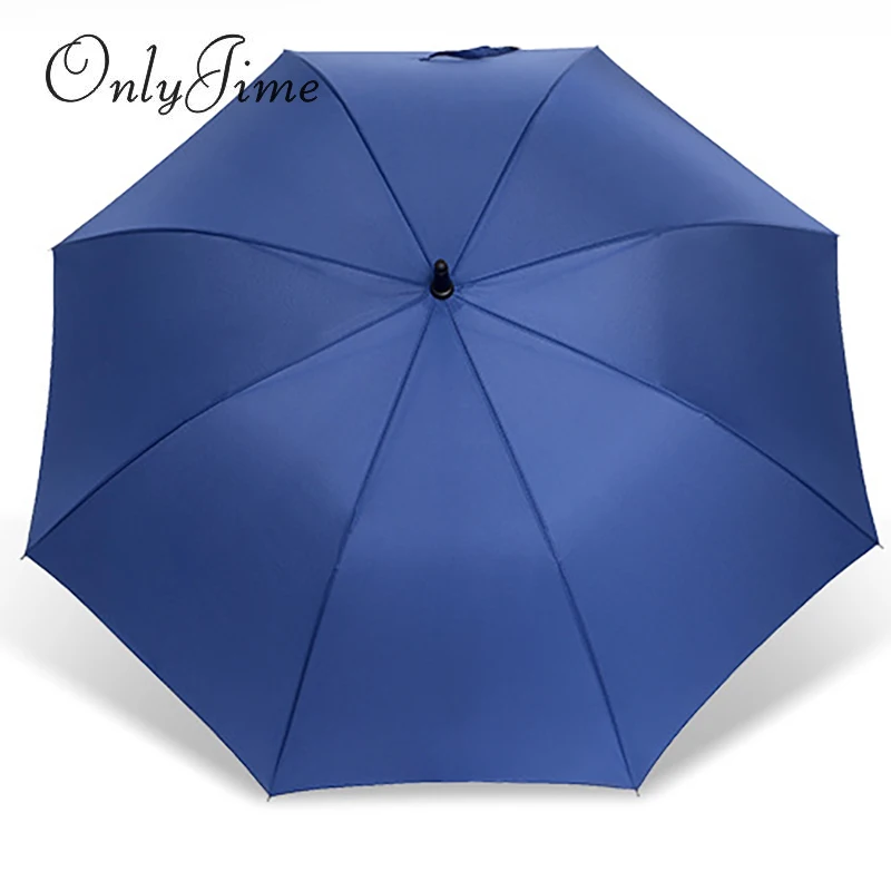 Только Jime Профессиональный индивидуальный зонтик высокое качество ветростойкий каркас зонтика трость полуавтоматический длинный бизнес зонтик