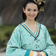 ТВ Игры схемы красоты Принцесса GuanTao Elegrant простой традиционный костюм ханьфу Quju фактический продукт Pic