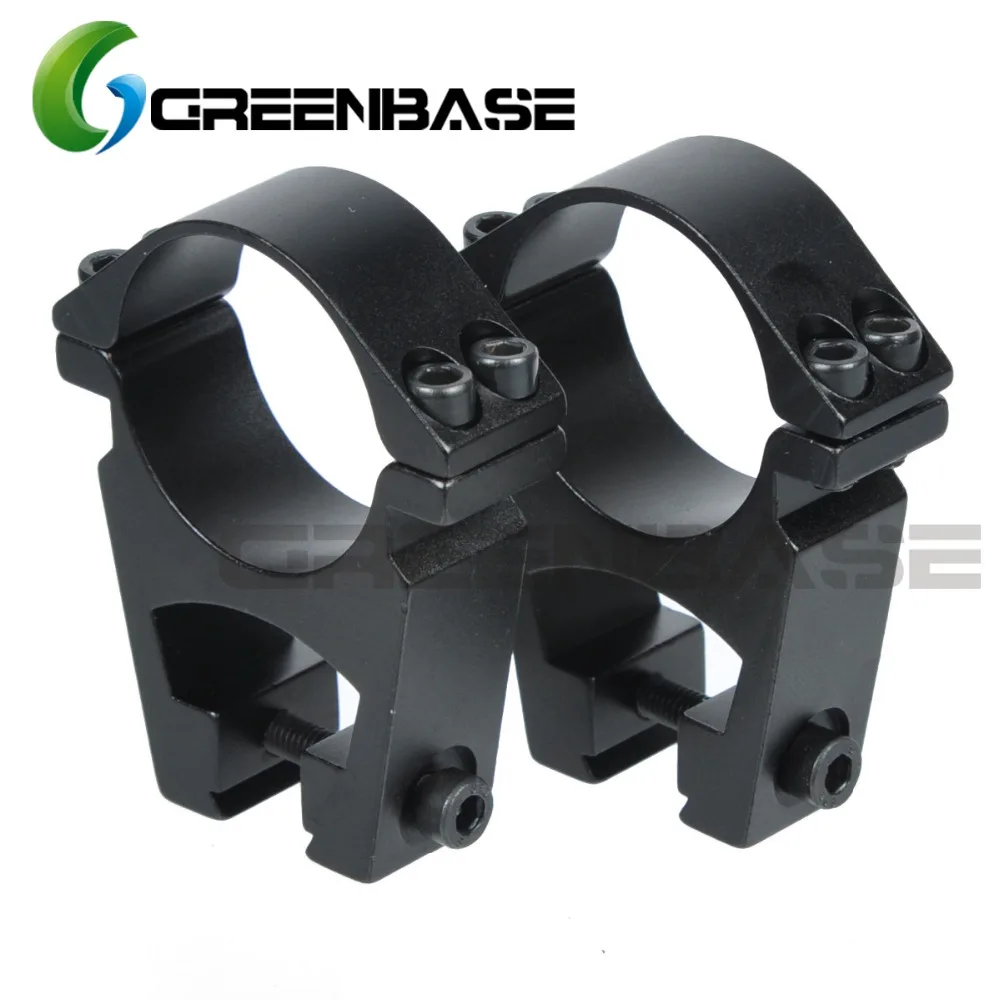 Кольцо прицел Greenbase прозрачное Высокопрочное 1 дюйм/30 мм для рельса ласточкиного