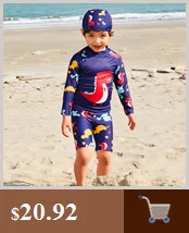 Rashguard/детский купальный костюм для маленьких мальчиков, бикини, купальный костюм для новых купальников, темно-синяя футболка для мальчиков, полосатая раздельная юбка для девочек