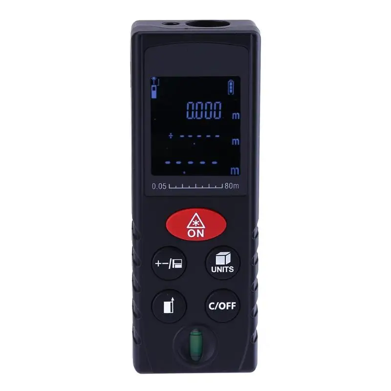 

0.05m- 80m Handheld Digital Distance Meter Range Finder Diastimeter