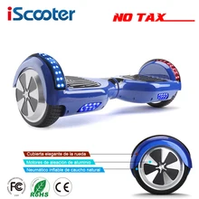 iScooter 6.5 inch 2 Wheels Smart Electric Hoverboards with Bluetooth Speaker LED Light Carrying Bag Self Balance Scooter UL2272