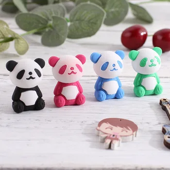

1 Pcs Cute Animal Panda Eraser Cartoon Rubber Kawaii Stationery Escolar Students Office Drawing Design Correction Supplies
