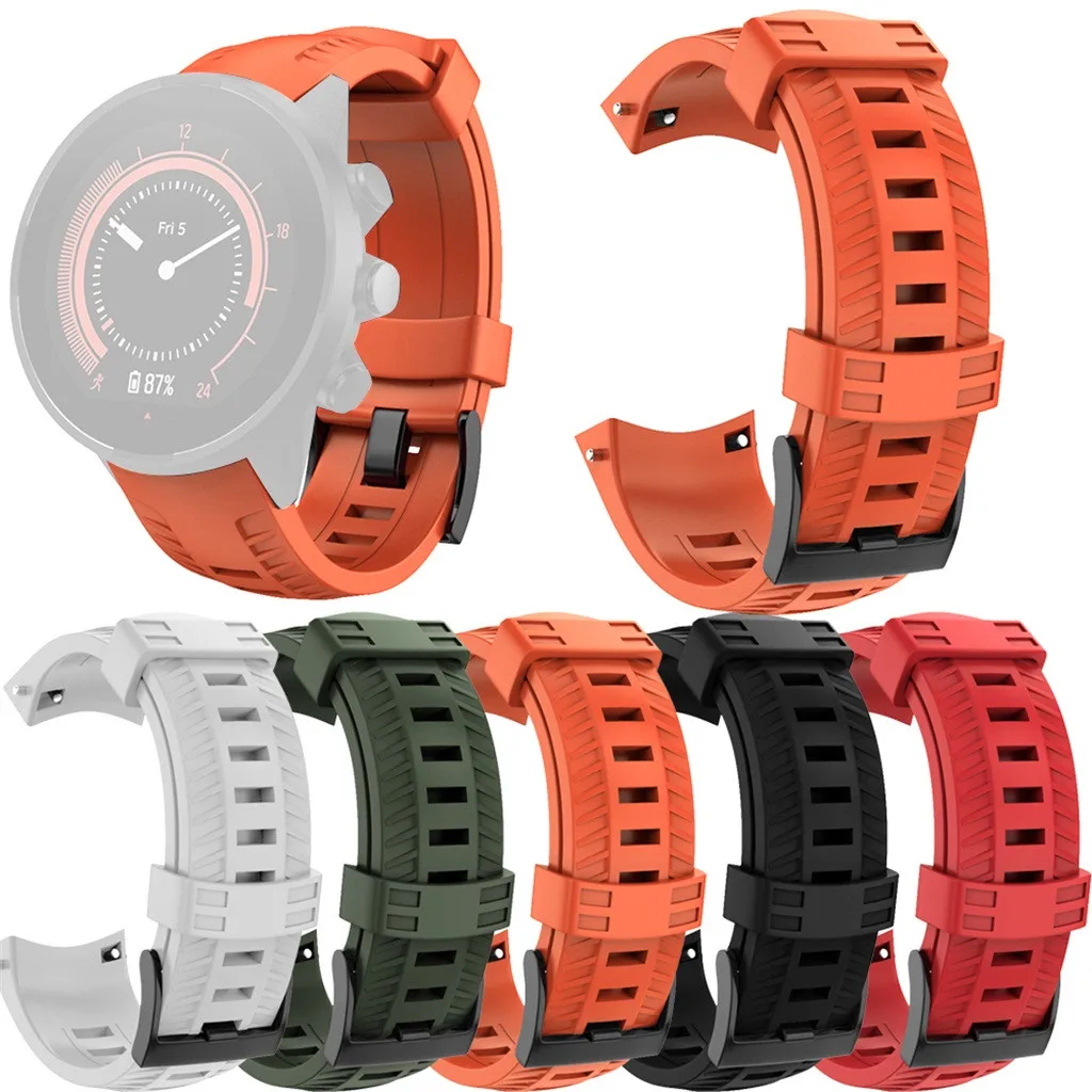 Ремешок силиконовый для смарт-часов SUUNTO 9/ Baro | Электроника