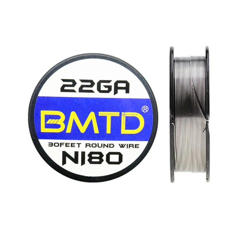 Нагревательный элемент BMTD 10 м/рулон Ni80 проволока для вейпа электронной сигареты