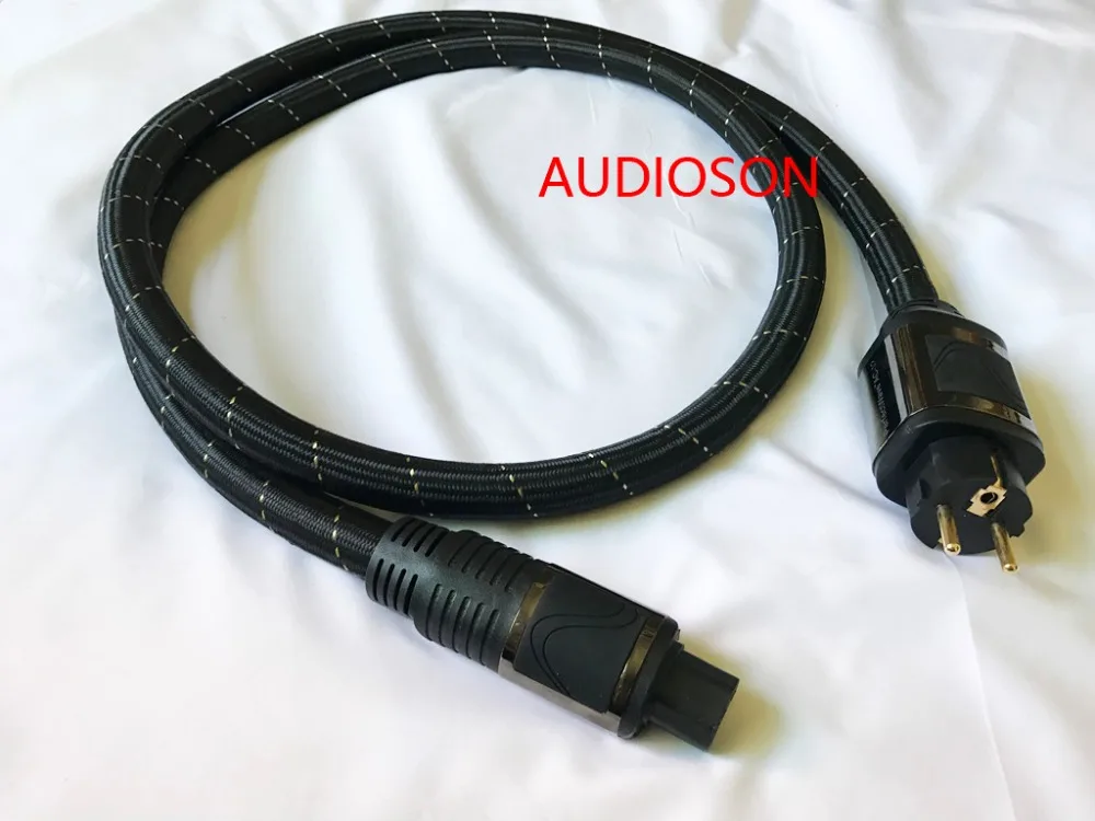 AUDIOSON-высококачественный Улучшенный телефонный кабель мощности PS Audio 2 0 метра