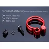 RISK 31.8mm 34.9mm Ultralight Bicycle Seat Post Clamp 3 Colors Aluminum Alloy Bike Seatpost Clamps MTB Seat Clamping Clip ► Photo 3/6