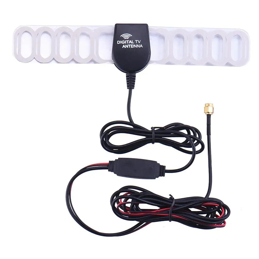 New Dual Antenna TV Box SMA Port Digital HDTV With DVB T / DVB T2 / H