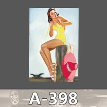 A-398 Petty Gilr Wasserdicht Mode Kühle DIY Aufkleber Für Laptop Gepäck Skateboard Kühlschrank Auto Graffiti Cartoon Aufkleber