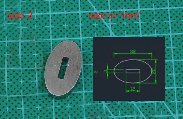 H62 латунь/416 нержавеющая сталь Ручка ножа предохранитель на заказ нож изготовление ручки валик DIY части - Цвет: Бургундия