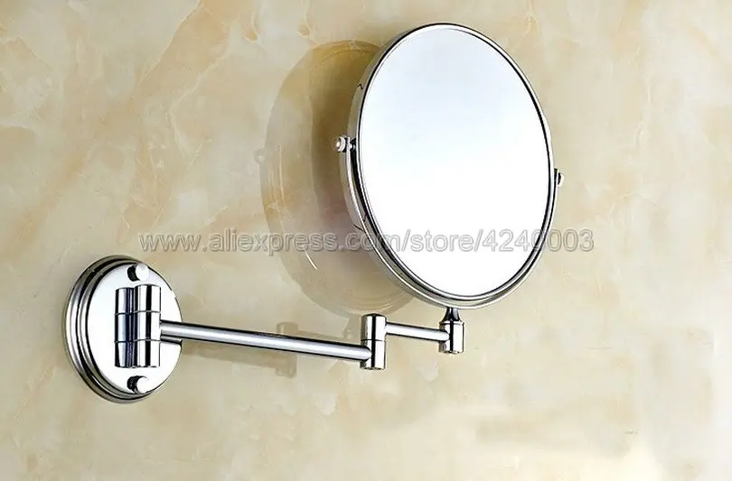 المرايا حمام 3 x مكبرة مرآة الحمام ماكياج مرآة للطي حلاقة 8 \ المرايا حمام 3 x مكبرة مرآة الحمام ماكياج مرآة للطي حلاقة 8 \