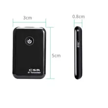 Беспроводной передатчик Bluetooth 4,0 аудио передатчик Музыка приемник адаптер стерео аудио Поддержка два телефона