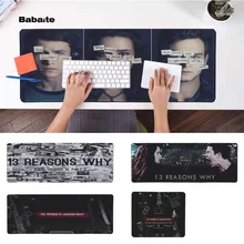 Babaite Hot Sales 13 Reasons Why Durable Rubber Mouse Mat Pad Free Shipping Large Mouse Pad Keyboards Mat Babaite Hot Sales 13 Reasons Why Durable Rubber Mouse Mat Pad Free Shipping Large Mouse Pad Keyboards Mat