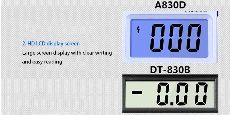 A830L DT-830B ЖК-цифровой вольтметр Омметр Амперметр мультиметр DC AC Вольт-диод Freguency мульти тест er Вольт Тест er тестовый ток