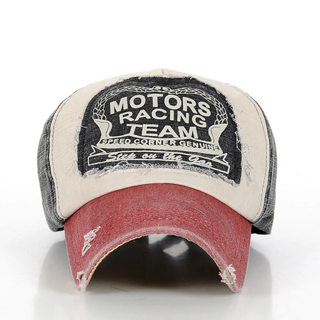 Motor balap kapas tim bisbol snapback 