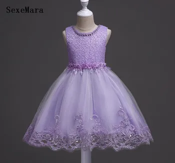 

2019 Girls Summer Dress Kids Costume Baby Girl Princess Dress Birthday Dress Christening Gown Vestidos
