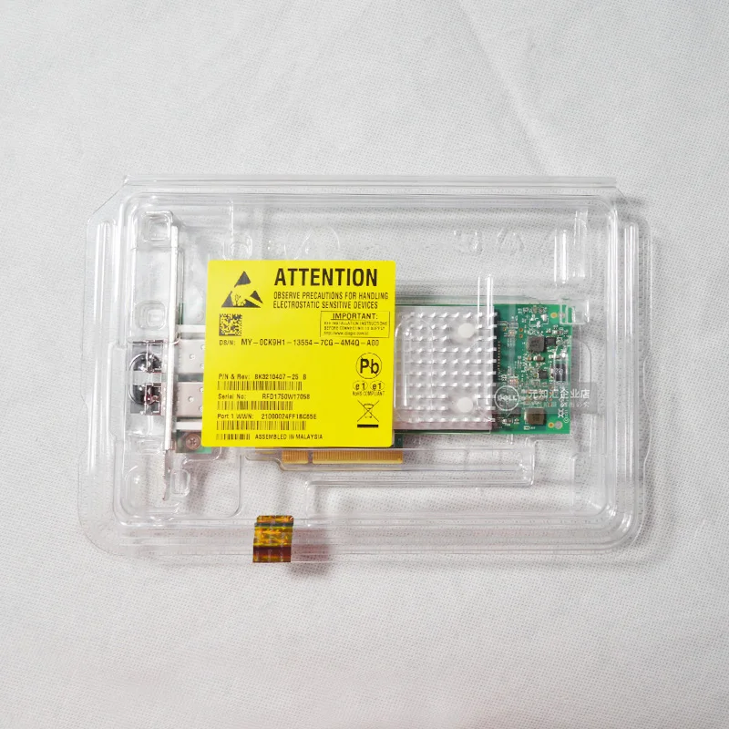  RaidStorage QLogic QLE2692-SR-CK 2-Port Dual 16g Gen 5 SFP + FC SR-Optic PCIe Controller Fibre chan