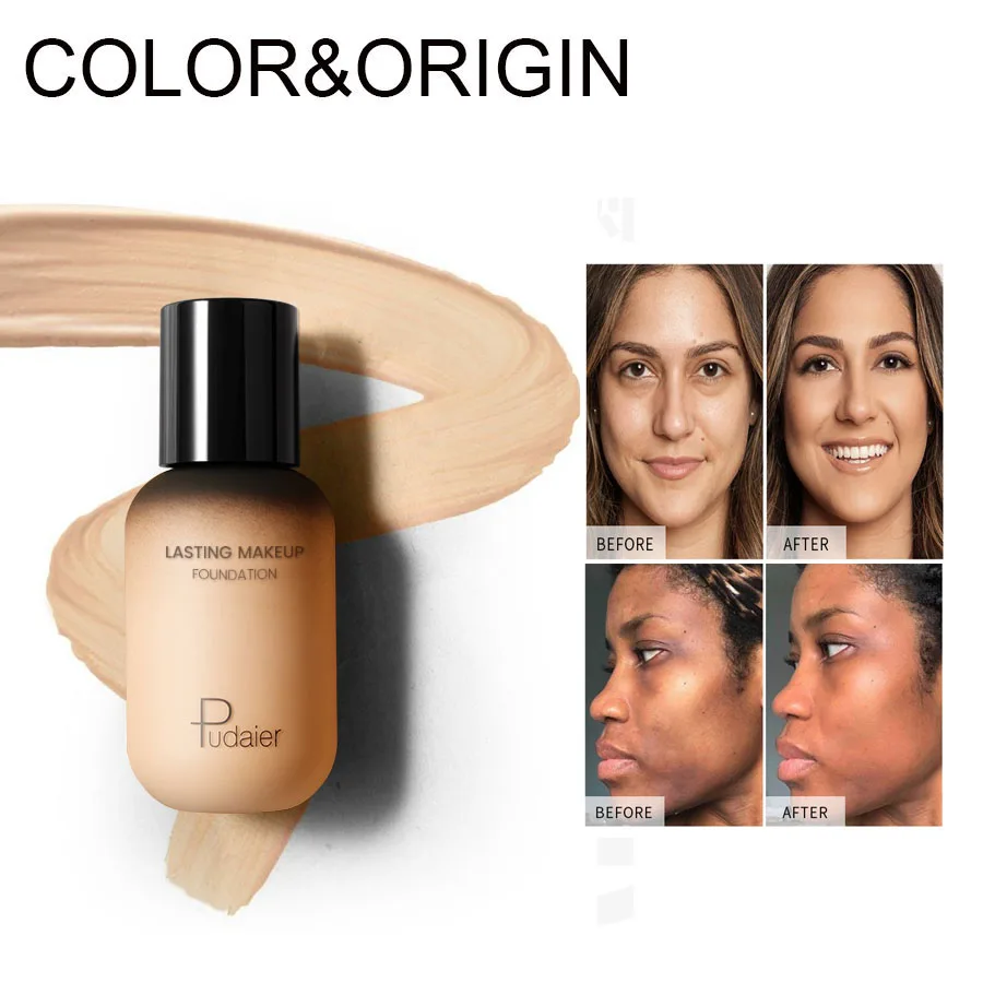 

Prolongwear Face Foundation 6 Colors Makeup Base Setting Spray Full Coverage Foundation Cream Long Lasting Cosmetics Oil Control