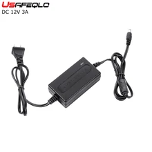 ЕС/США штекер 12V3A AC 100 V-240 V адаптер питания DC 12V3A источник питания для CCTV AHD камеры ip-камеры DVR NVR 5,5 мм x 2,1-2,5 мм