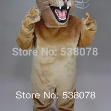 Костюм талисмана лионессы для взрослых, размер, зоо, дикое животное, мужская вечеринка, король льва, Карнавальная вечеринка, косплей, костюм для маскотта, комплект,, SW1021