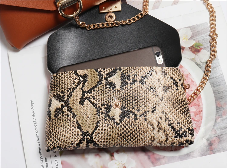 2019 New Pu Leather Women Serpentine Waist Bag Female Belt Bag Pouch Luxury Fanny Pack Square Phone Money Holder Purse Bum Bag