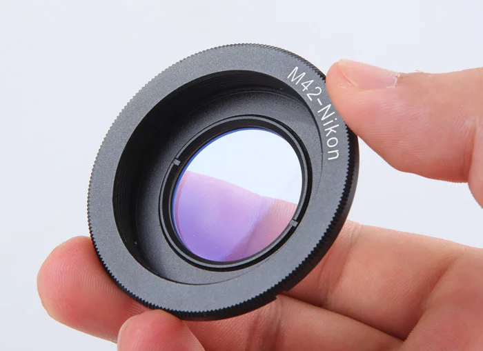 Переходное кольцо для объектива SHOWSHOOT переходник M42 в Nikon со стеклом