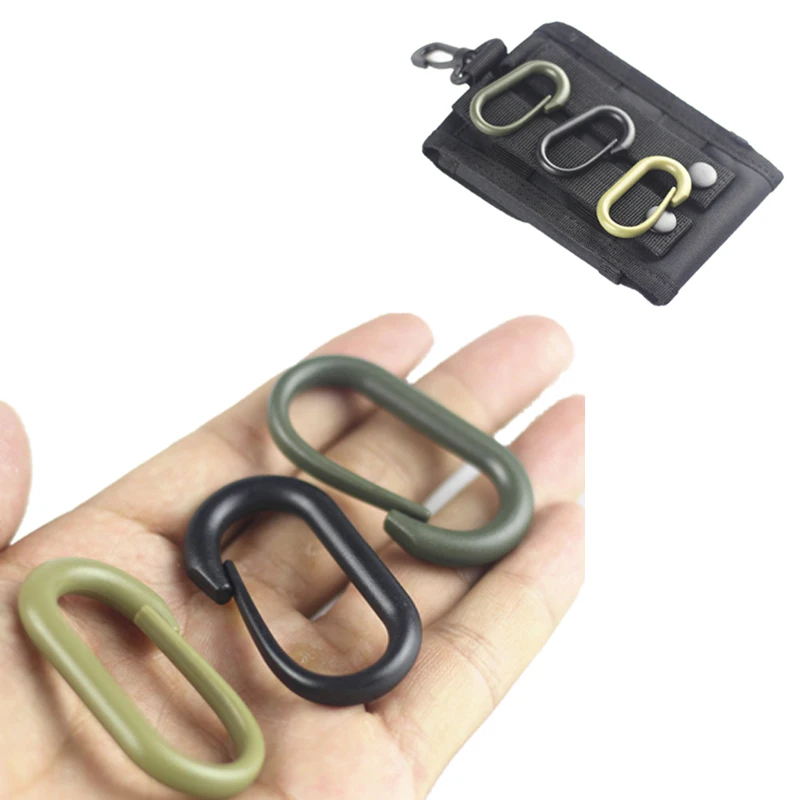 

webbing Clasp Hike Hook Backpack Quickdraw Carabiner Tactical molle Buckle Hang Snap web webdom attach Outdoor travel Camp Clip