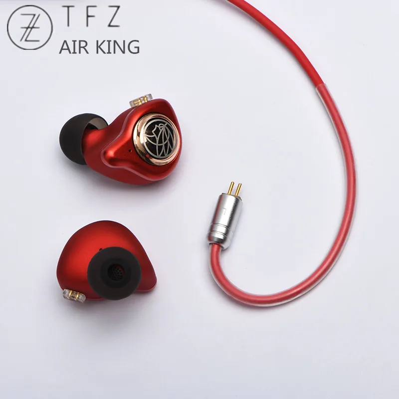 Ароматный Zither TFZ Air King Bluetooth наушники в ухо HD Динамический драйвер HIFI монитор с 2pin/0,78 мм съемный кабель