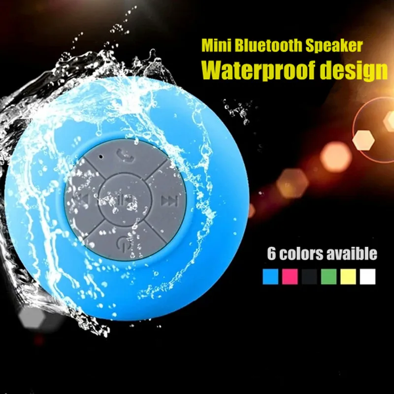 Wearpai Bluetooth Динамик Портативный Беспроводной мини Водонепроницаемый душ для