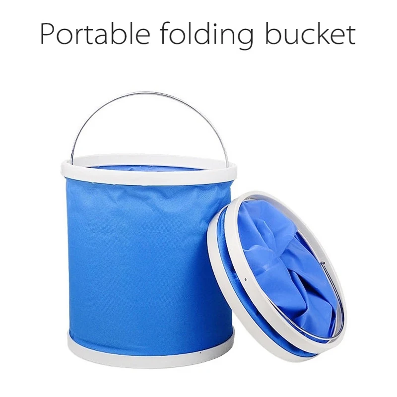 NEW Portable folding bucket Car wash telescopic buckets Multi function