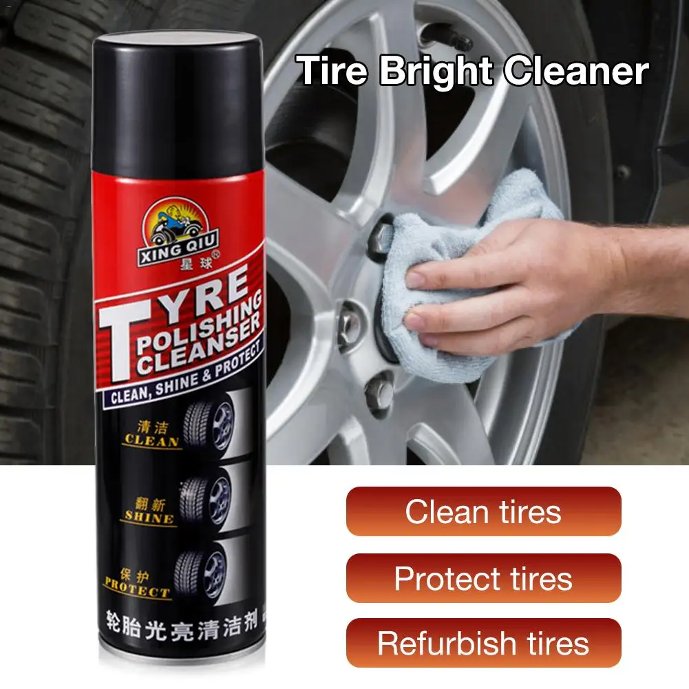 Car Tire Bright Cleaning Agent Tire Wax Foam Cleaning Agent Decontamination Glazing Maintenance Supplies Tire Treasure Car Tire Bright Cleaning Agent Tire Wax Foam Cleaning Agent Decontamination Glazing Maintenance Supplies Tire Treasure