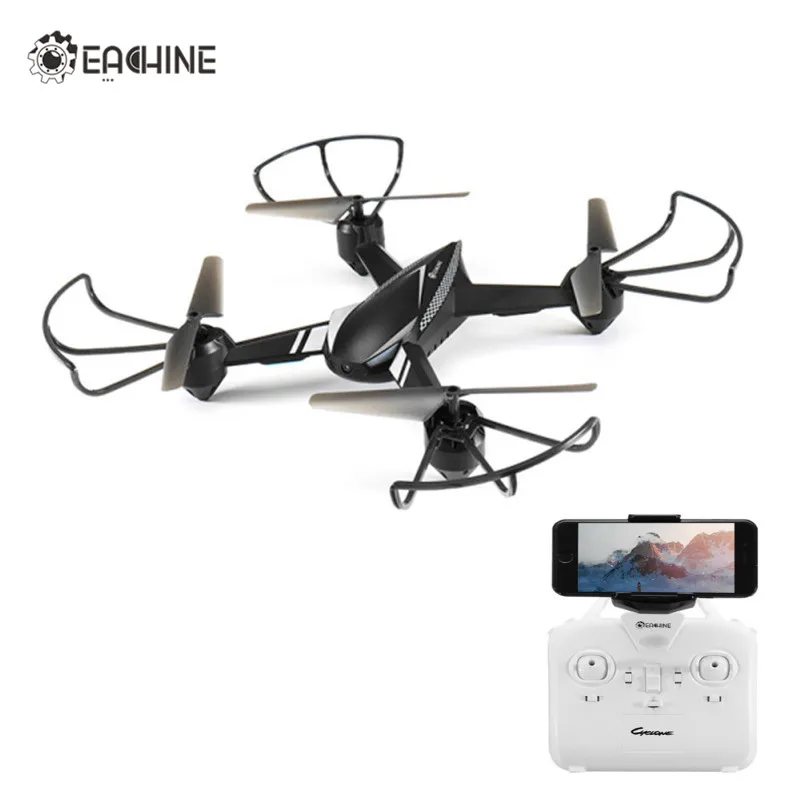 

Eachine E32HW WiFi FPV With 720P HD Camera Altitude Hold One Key Return RC Drone Quadcopter RTF Mode 2 with LED
