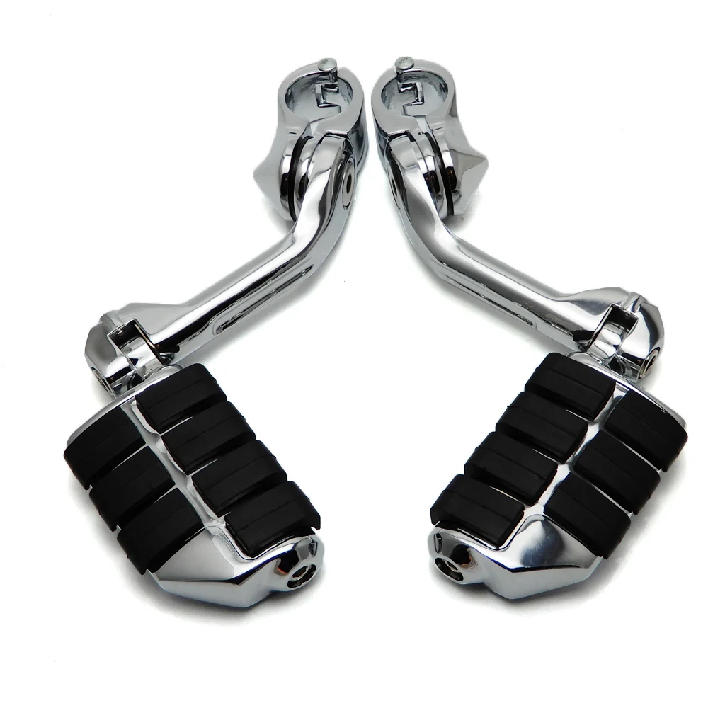 

32mm (1-1/4")(1.25") Motorcycles Foot Pegs Long & Short Highway Clamps For Touring Electra Road King Street Glide for Honda New