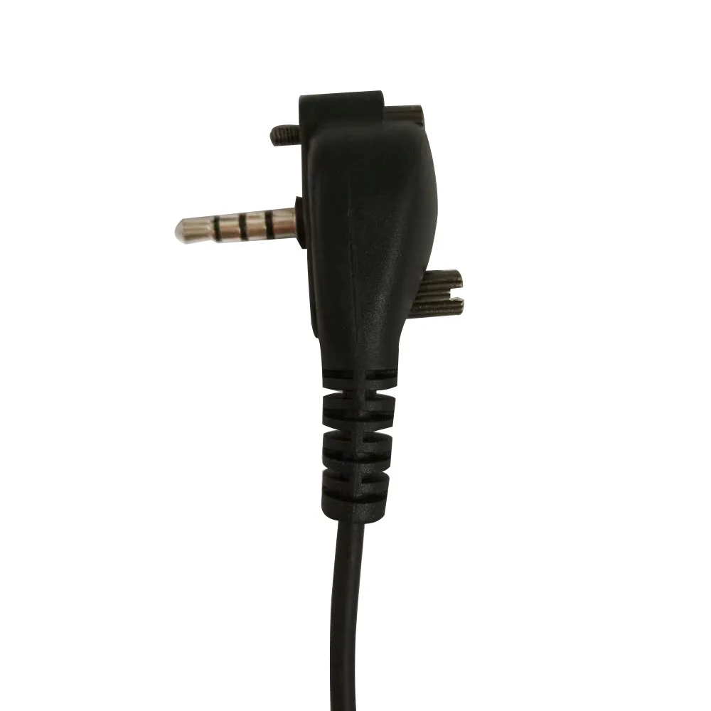 1x3.5mm G-shape Curve Earpiece Headset PTT For Vertex VX231 VX261 VX264 VX351 UN 