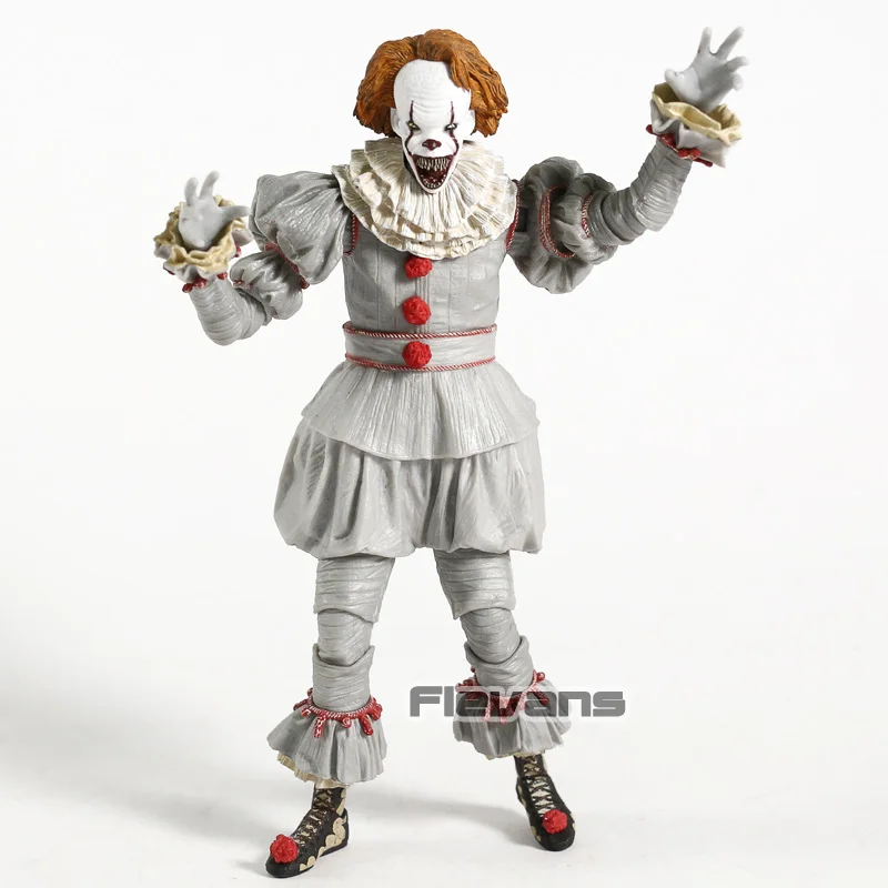 NECA фильм ужасов Стивен Кинг это Pennywise Джокер клоун классический канализационная сцена Pennywise набор аксессуаров ПВХ фигурка игрушка