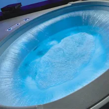 1550X1550 мм настенный корнор для серфинга гидромассажная Ванна акриловая гидромассажная водопад цветные лампы треугольная Ванна NS1102