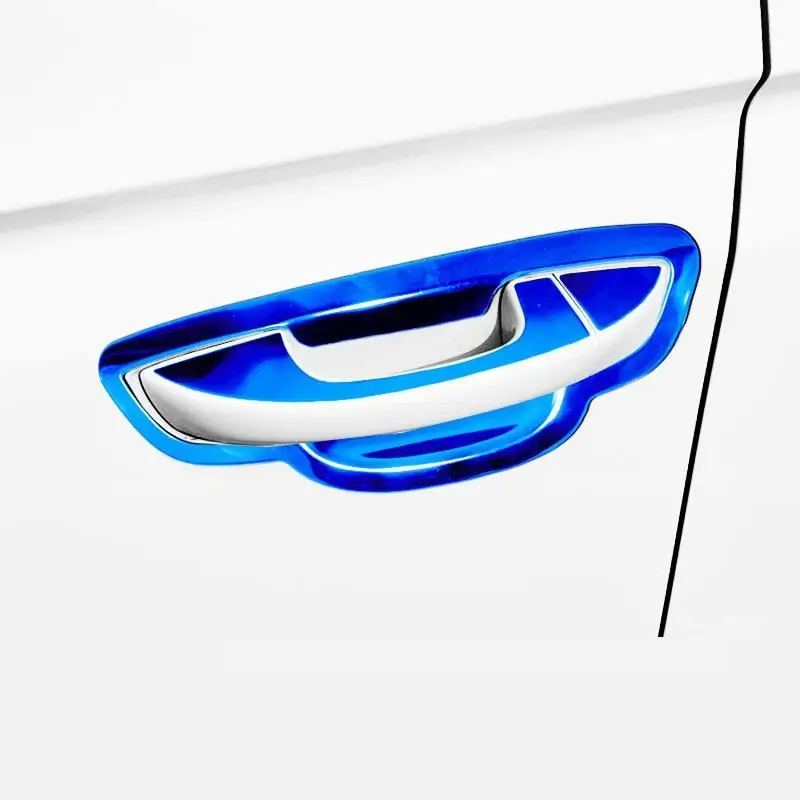

Car Automobile Chromium Window Door Handle Exterior High-grade Sticker Strip Accessories Decoration 17 18 19 FOR Hyundai Verna