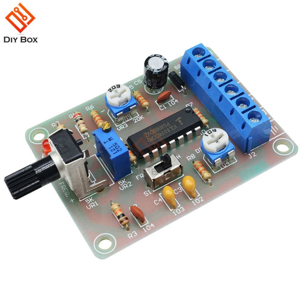 ICL8038 модуль монолитного генератора сигналов комплект DIY синусоидальный