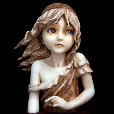 

1/7 Cosette Les miserables movie role Resin Figure bust GK Uncoated No colour