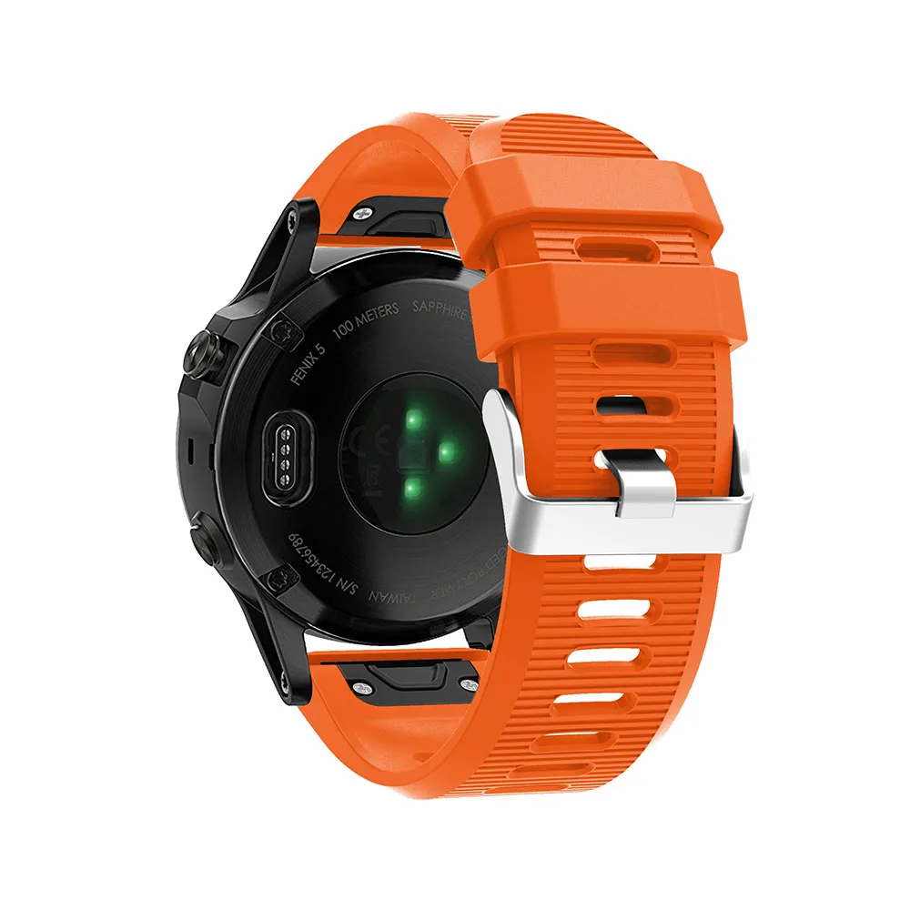 Versatile Quick Release Silicone Watchband Strap - 26/22/20MM
