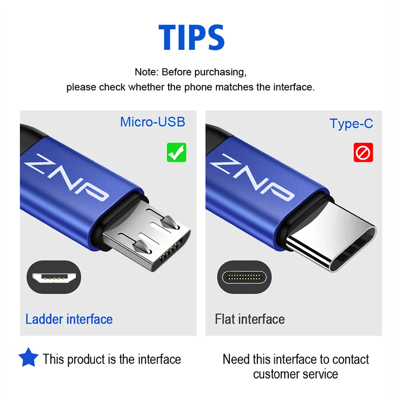 ZNP 1m 2m Micro USB Cable Fast Charging For Xiaomi Redmi Note 5 Pro Android Mobile Phone Data Cable for Samsung S7 Micro Charger ZNP 1m 2m Micro USB Cable Fast Charging For Xiaomi Redmi Note 5 Pro Android Mobile Phone Data Cable for Samsung S7 Micro Charger