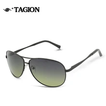 TAGION gafas de Sol Polarizadas de Los Hombres Gafas de Sol Gafas de Sol Polarización Puntos Shades Hombres UV Protección Gafas de Sol 8906