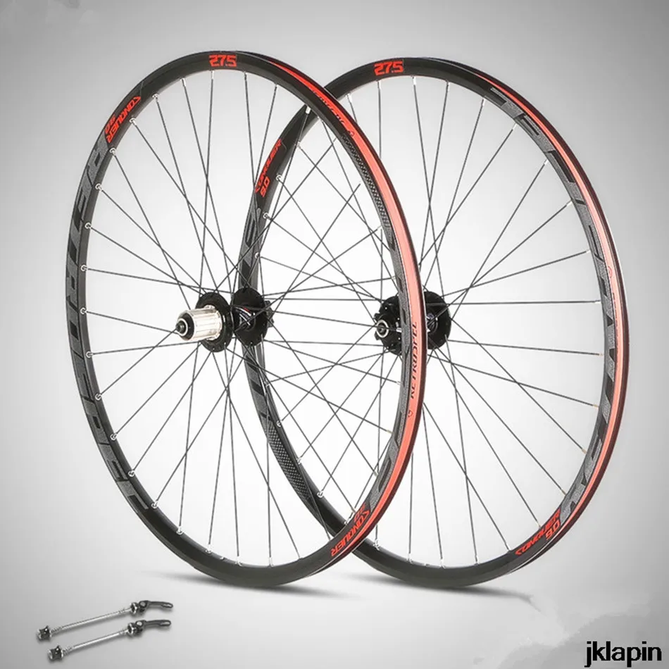 

C9.0 MTB Mountain Bike aluminum wheelset double rims 27.5/29inch wheelset sealed bearing 32H riding wheel