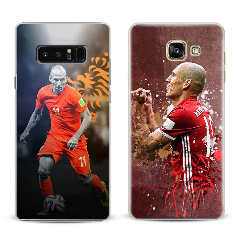 

Arjen Robben Coque For Samsung Galaxy S4 S5 S6 S7 Edge S8 Plus Note 8 2 3 4 5 A5 A7 J5 2016 J7 2017 Phone Case Shell Cover
