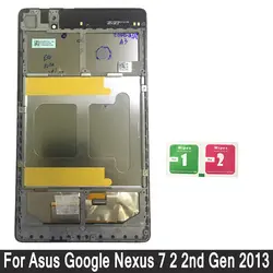 ЖК дисплей для Asus Google Nexus 7 2 2nd Gen 2013 сенсорный экран с рамки Wi Fi или 3g версия
