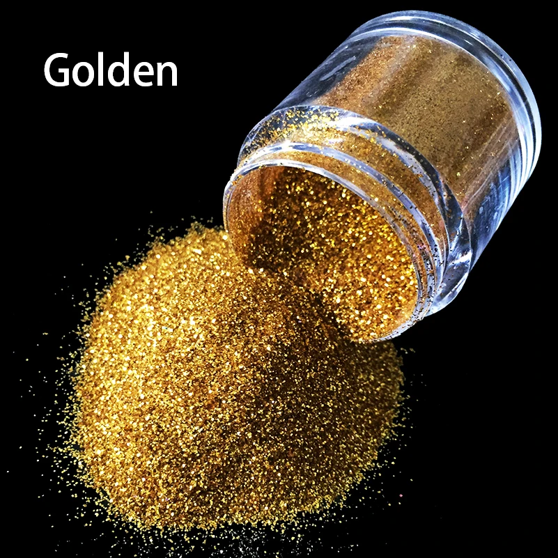 10g bottle Golden font b Nail b font Art Glitter 3D font b Nail b font