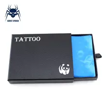 Привидение, паук Профессиональный 200 шт Одноразовые Синие татуировки чехлы Сумки для тату машины аксессуары