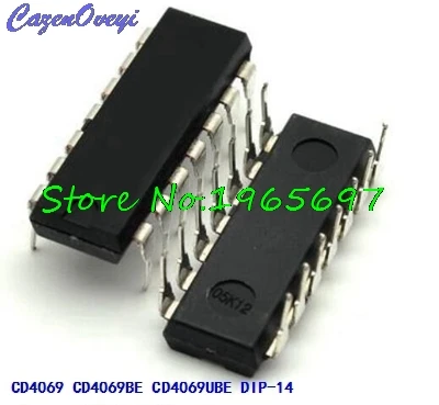 

10pcs/lot CD4069UBE CD4069BE CD4069U CD4069L CD4069 DIP-14