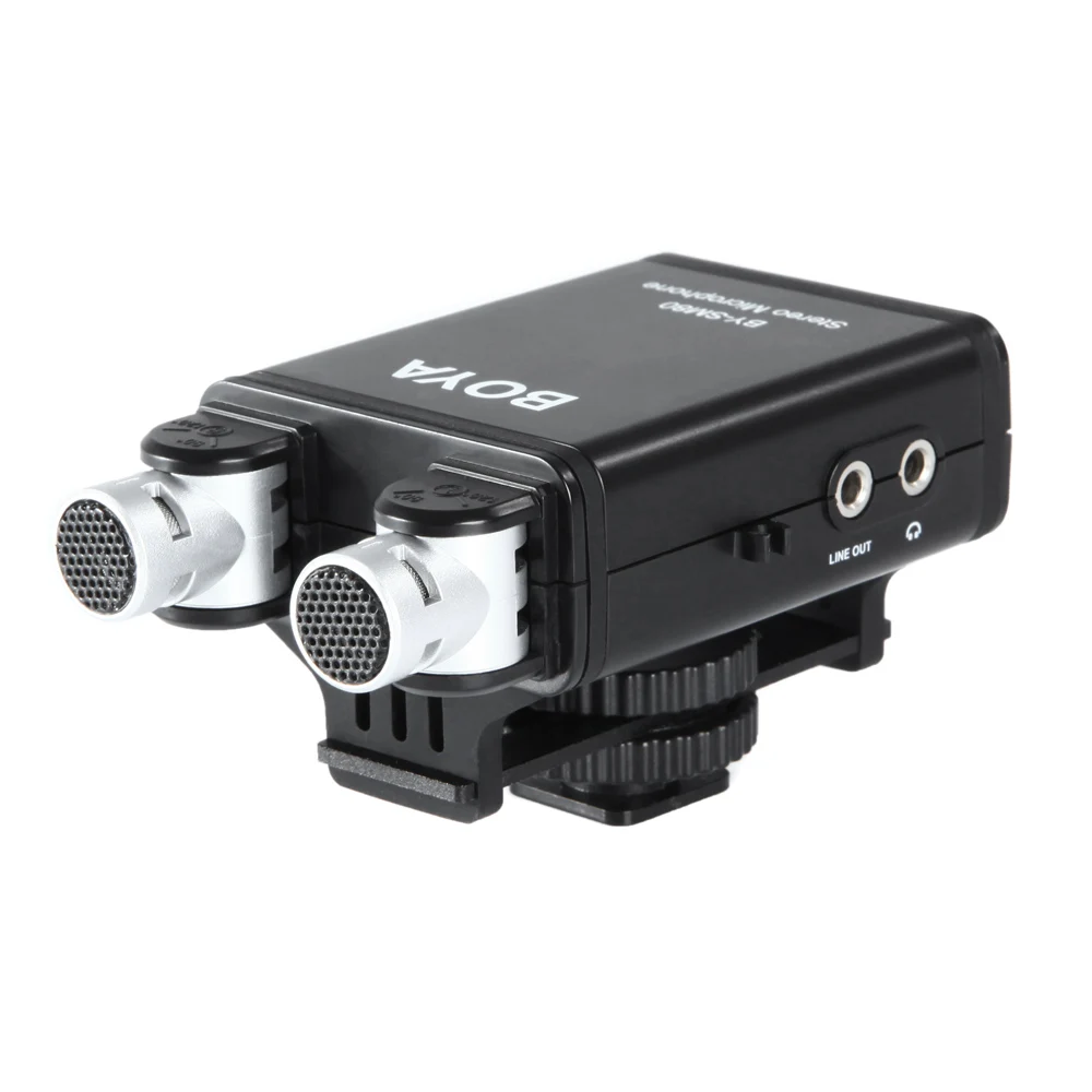 

BOYA BY-SM80 Stereo Video Microphone with Windshield for Canon Nikon DSLR Camera Camcorder